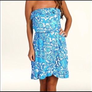 Flor dress in sailor’s valentine